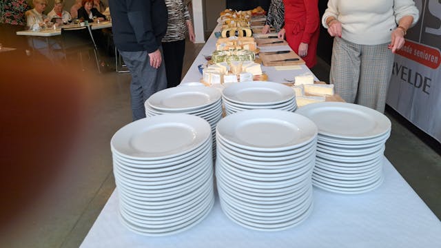 Nieuwjaarsevent met kaasbuffet.