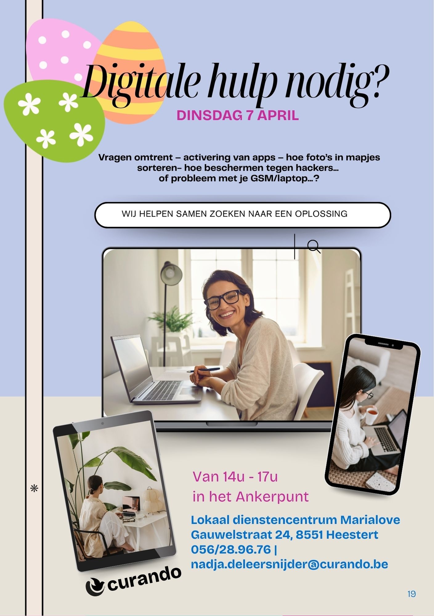 Digihulp: hulp nodig met je laptop, GSM of smartphone? Wij staan voor je klaar!