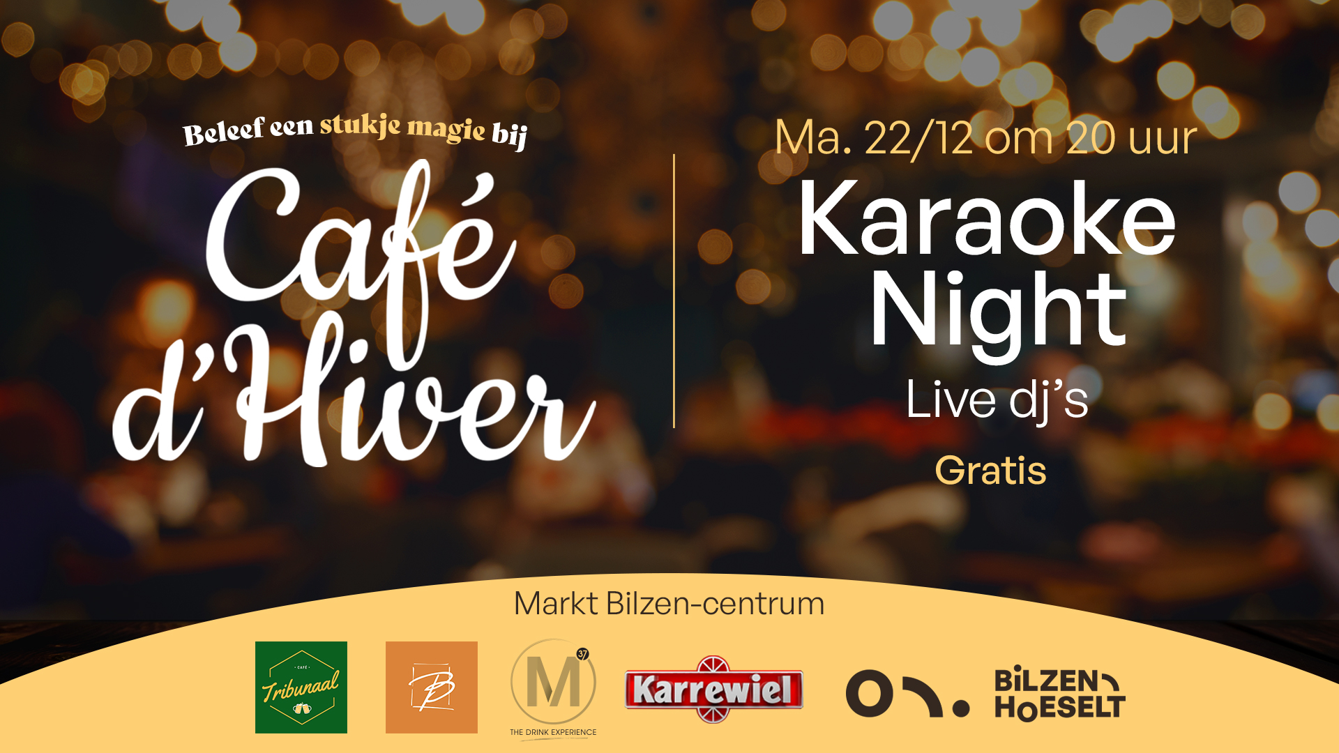 Café d'Hiver - Karaoke night