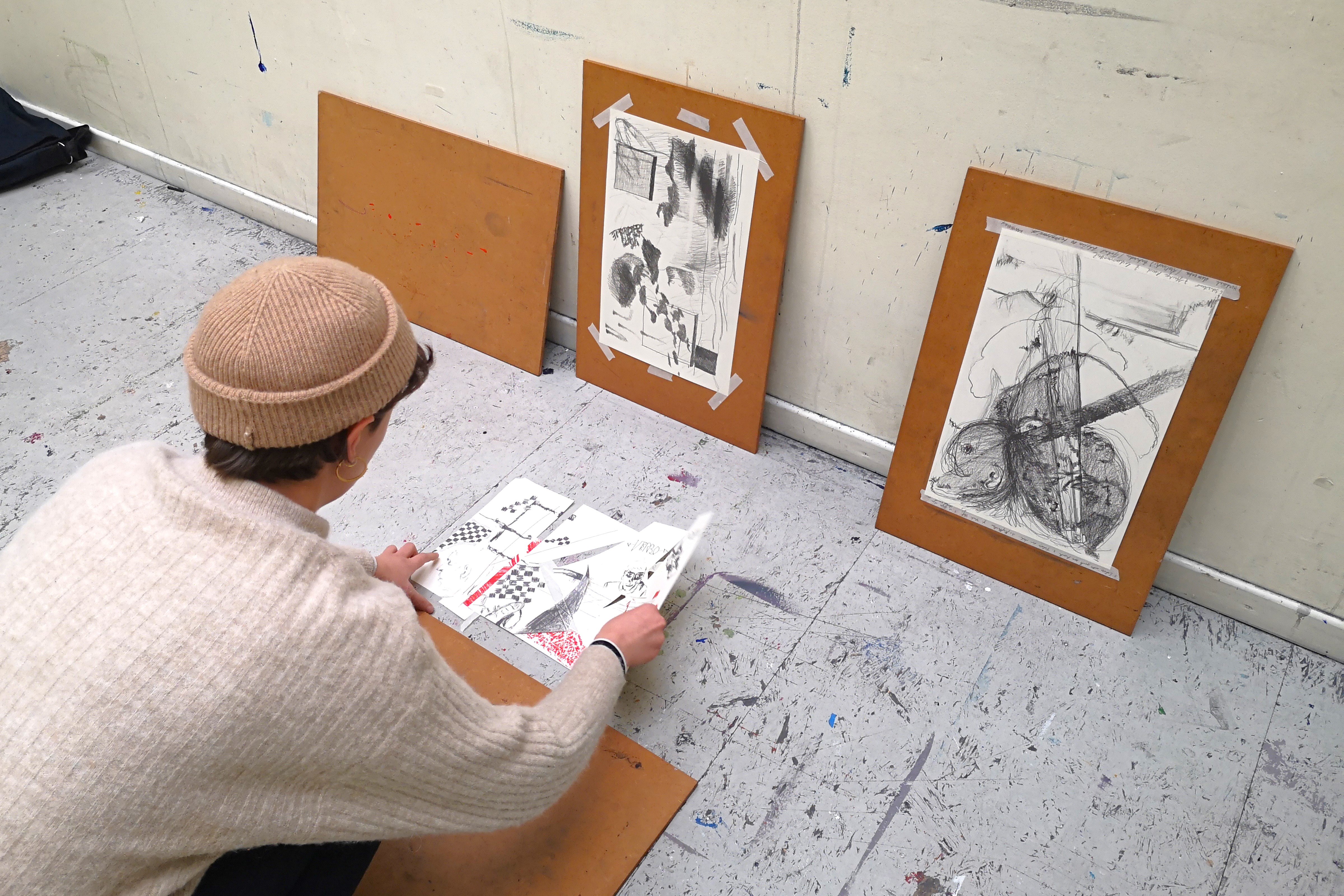 Open atelier voor tekenaars en illustratoren