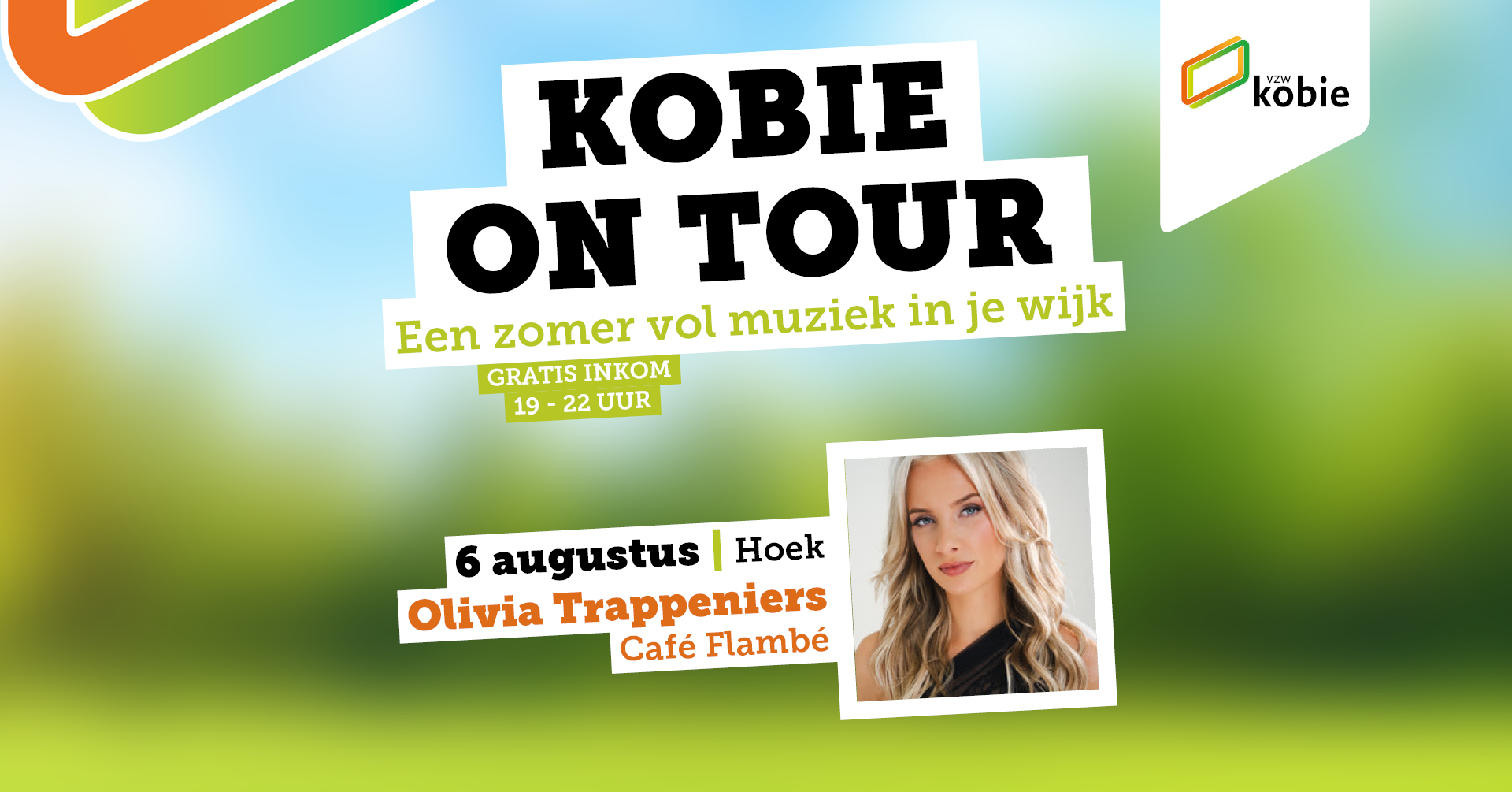Kobie on Tour Hoek | Café Flambé & Olivia Trappeniers 