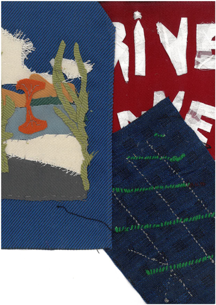 The last house of the street: Samen borduren