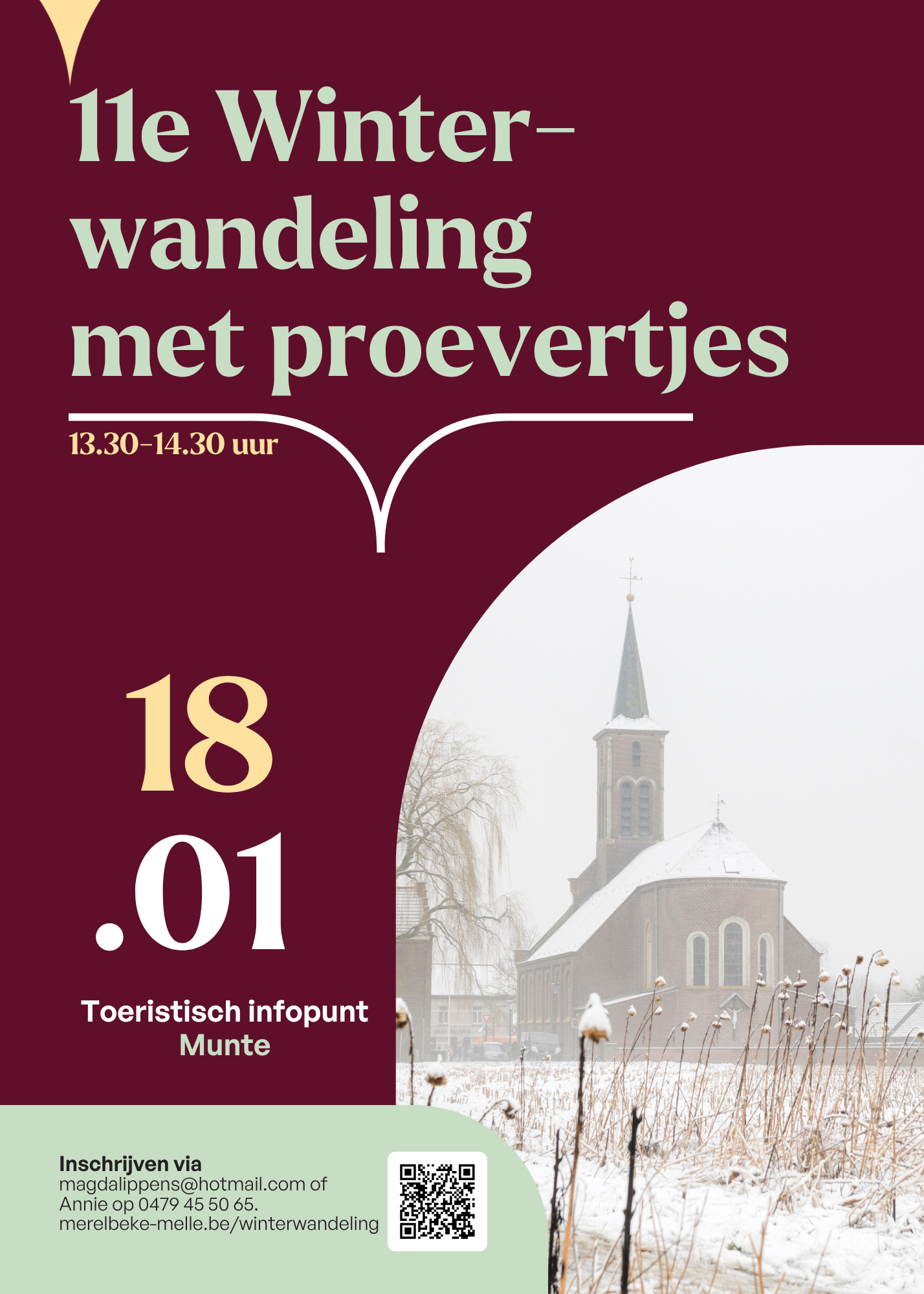 11e Winterwandeling met Proevertjes