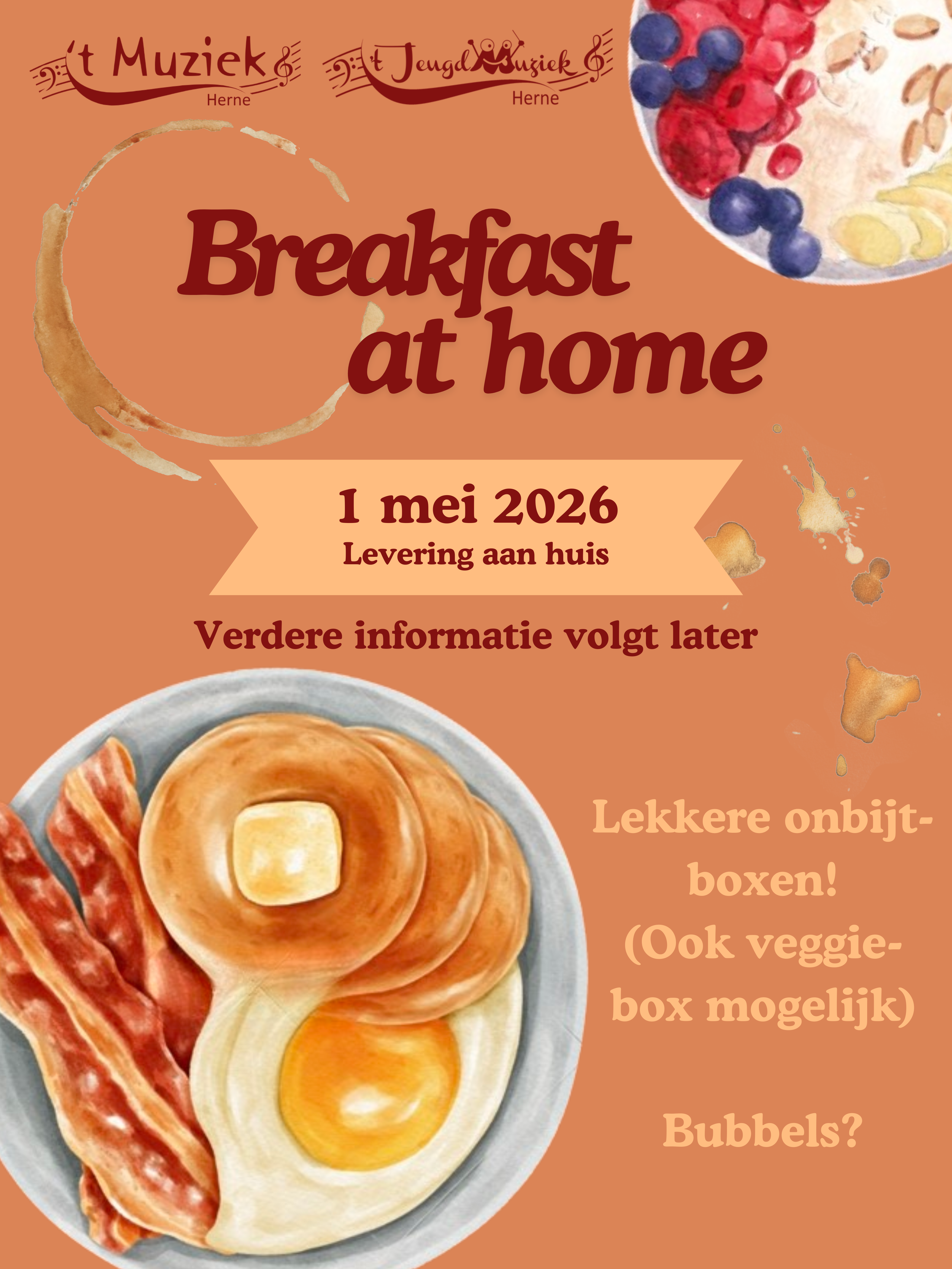 Breakfast at home - 't Muziek Herne 2026