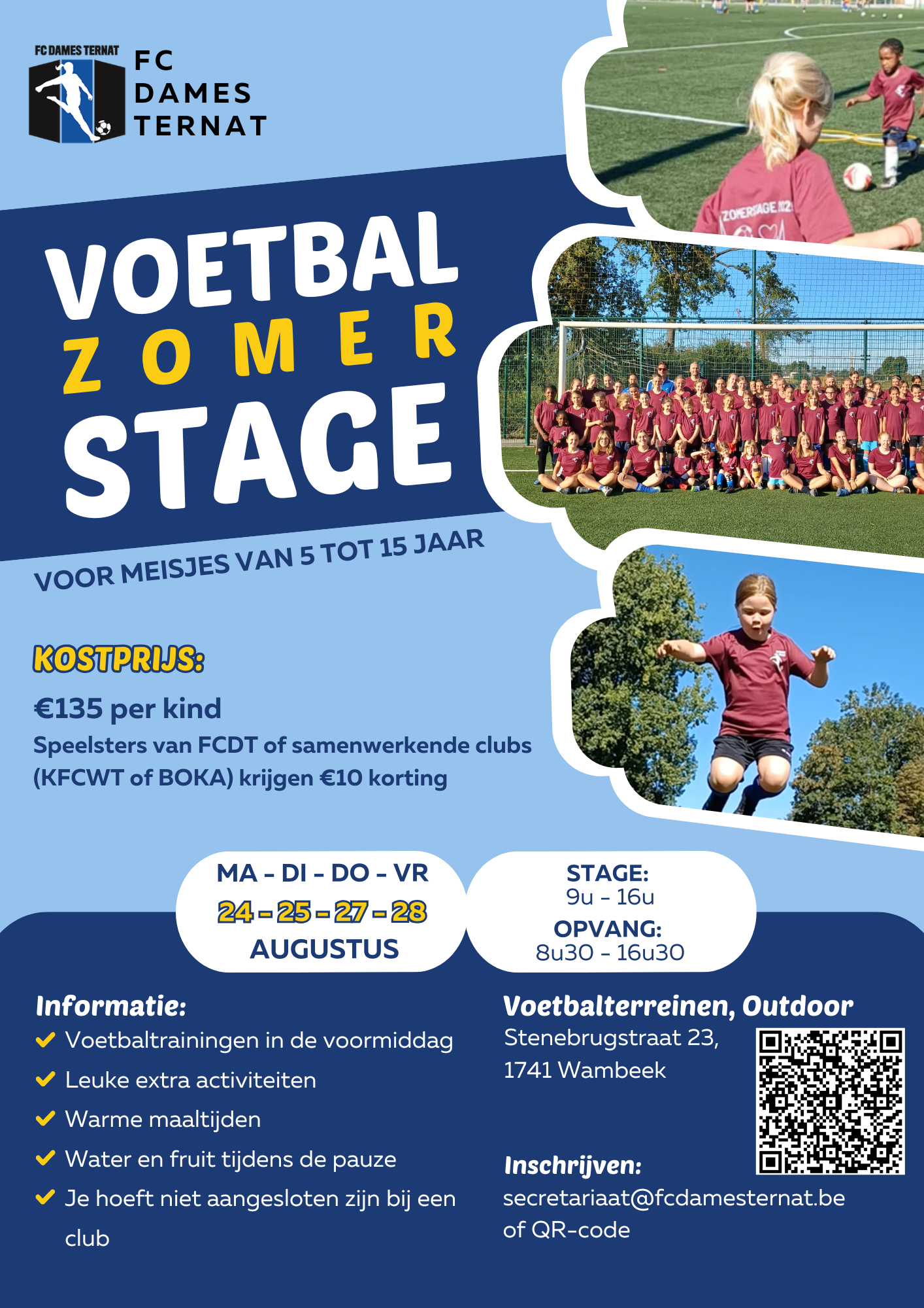 zomerstage FCDT