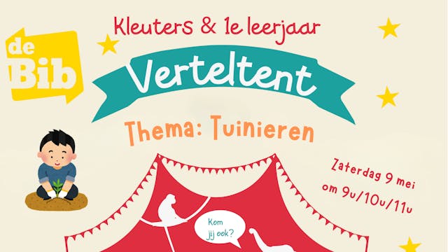 Verteltent Tuinieren