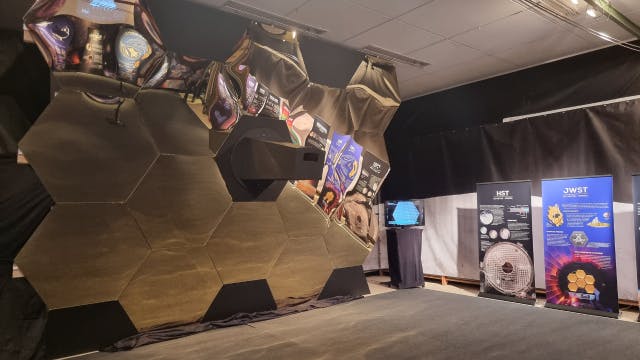 Ruimtetelescopen-tentoonstelling