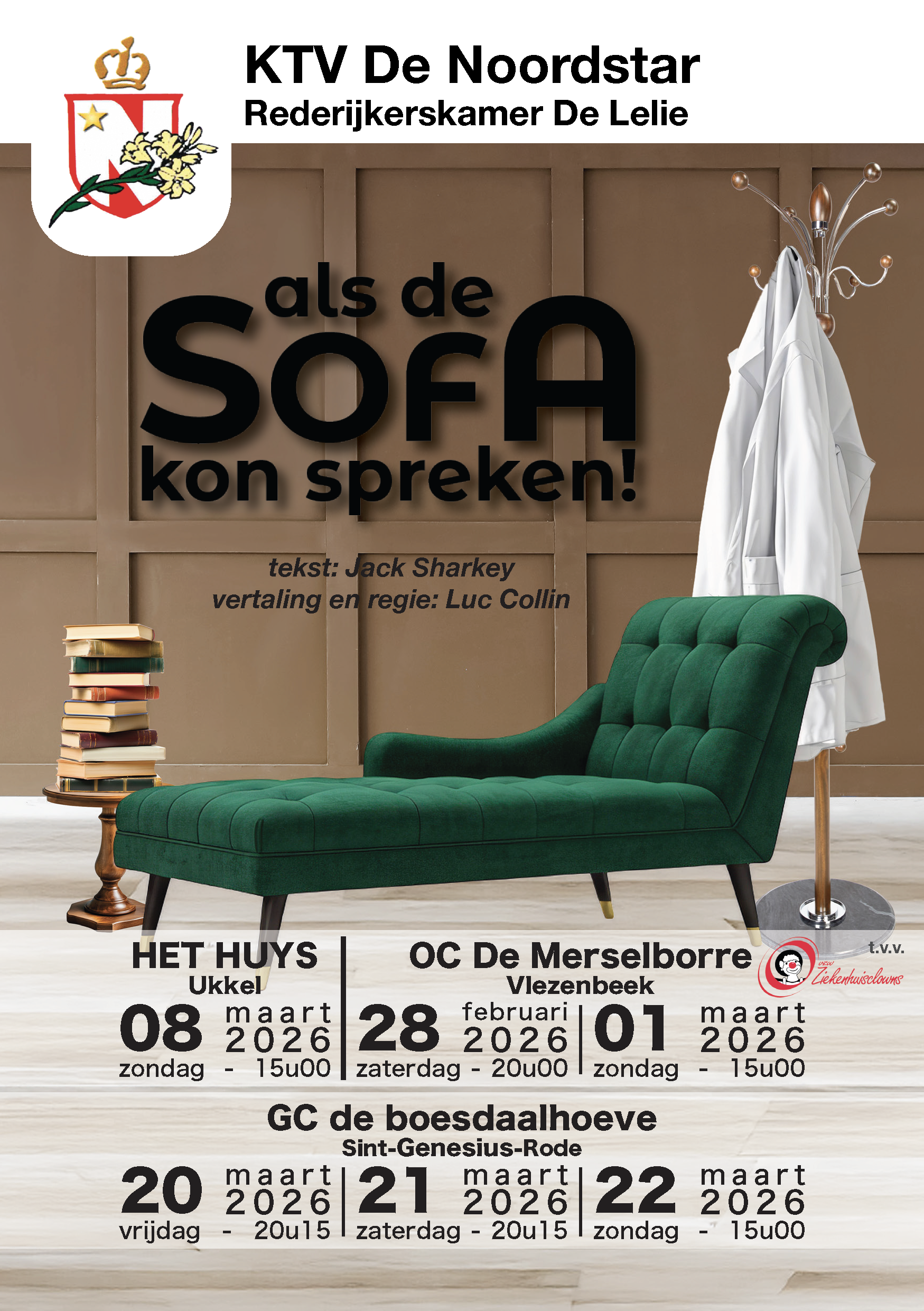 Toneelvoorstelling 'Als de sofa kon spreken!'