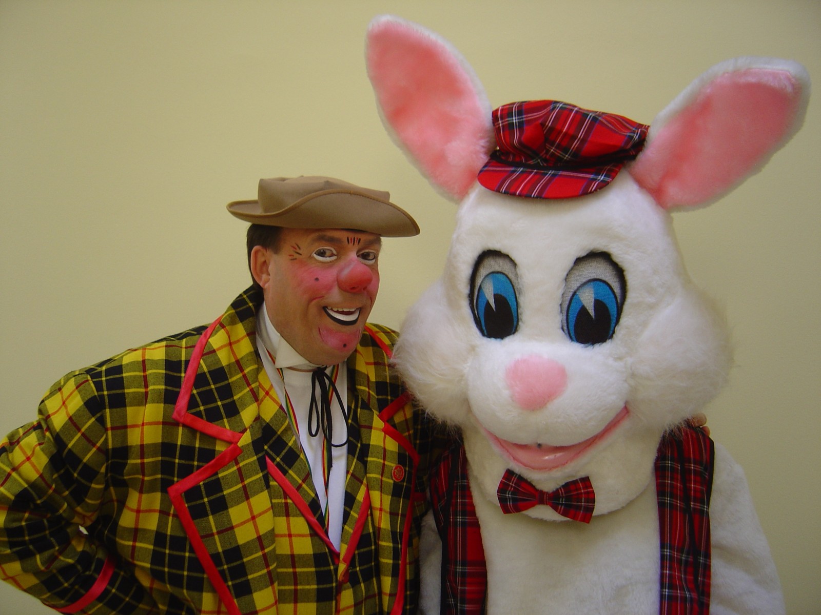 Clown Rocky's Paasshow in provinciaal domein De Gavers in Geraardsbergen.