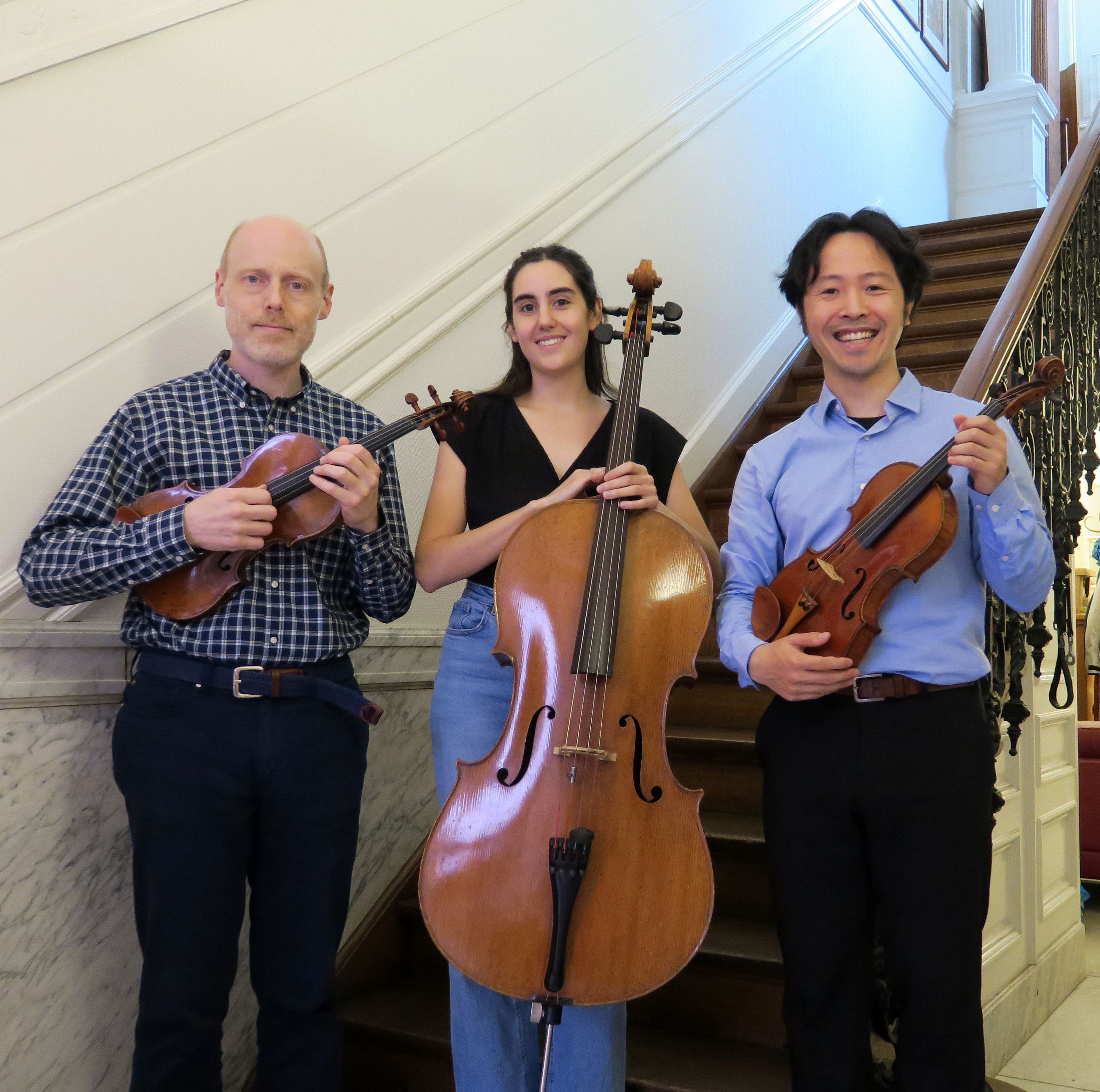 Ralf leenen shuya tanaka met instrumenten