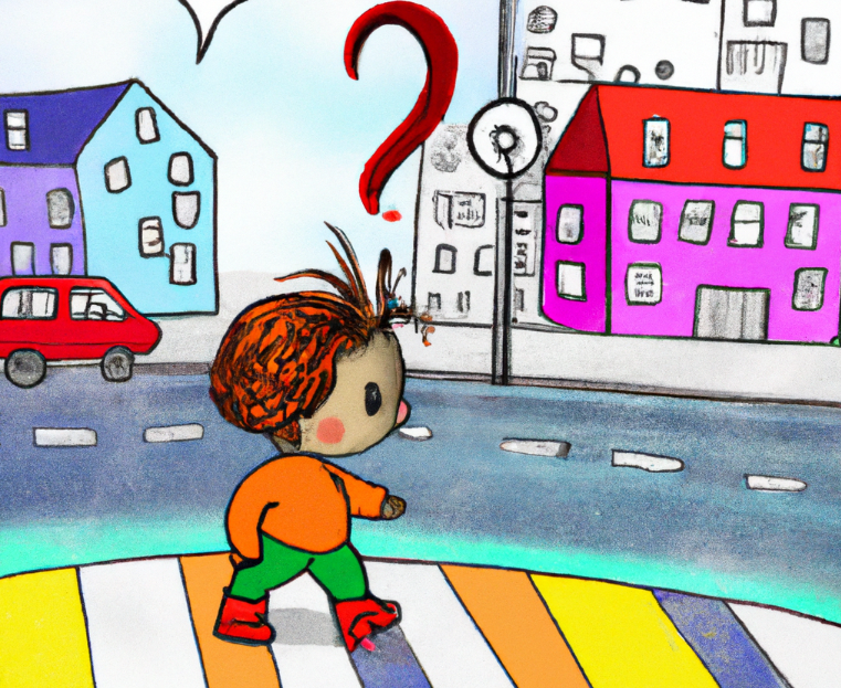 Baba bouwt een straat