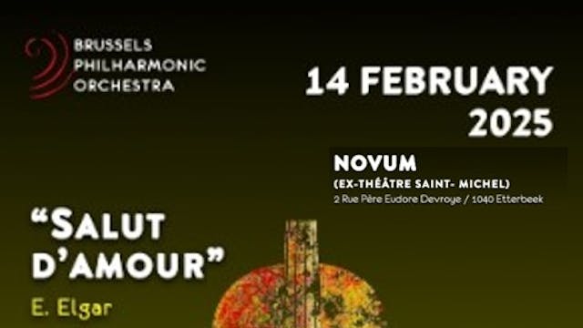 sint valentine concert in Novum Grand Theatre te Etterbeek