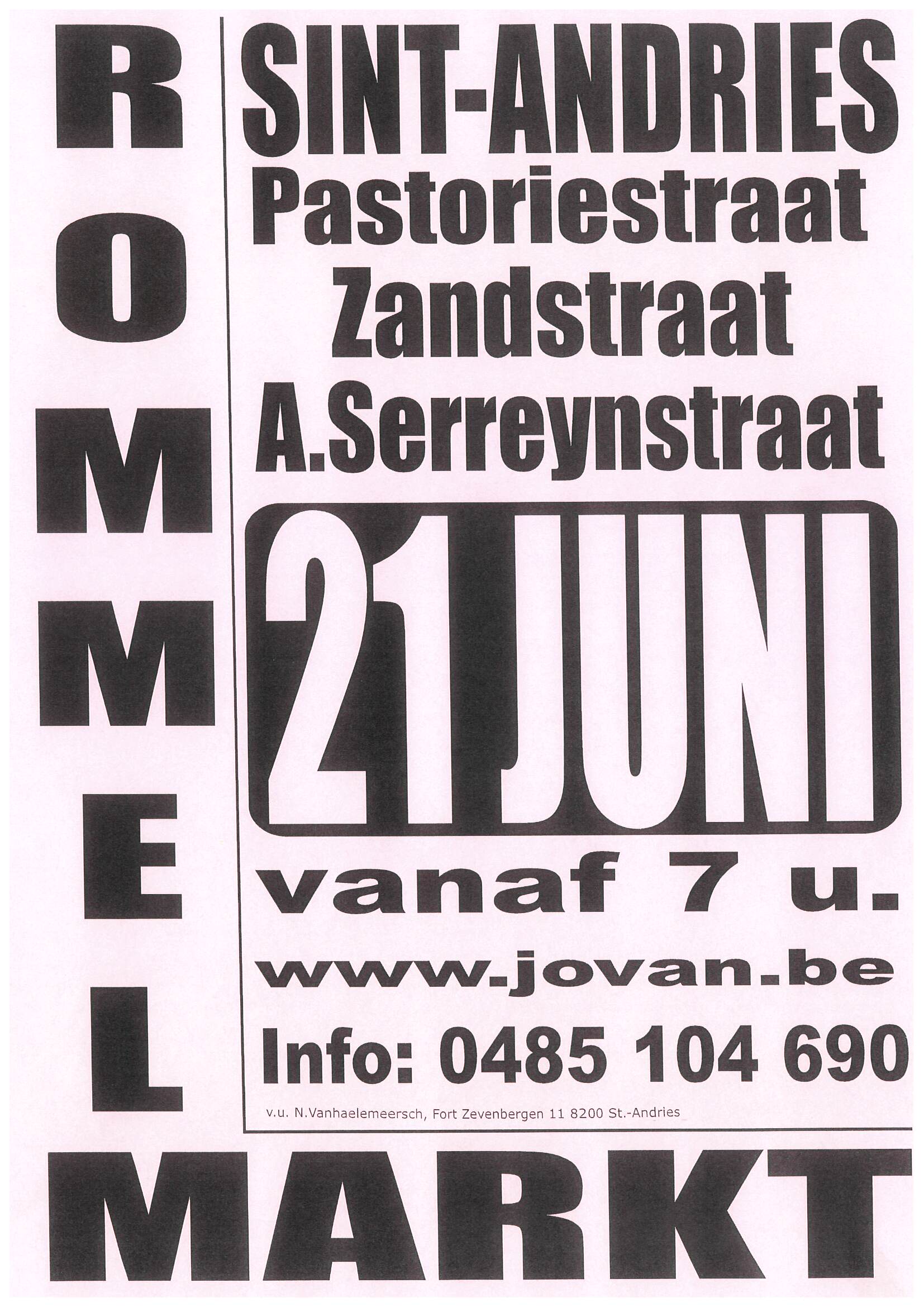 Rommelmarkt Sint-Andries