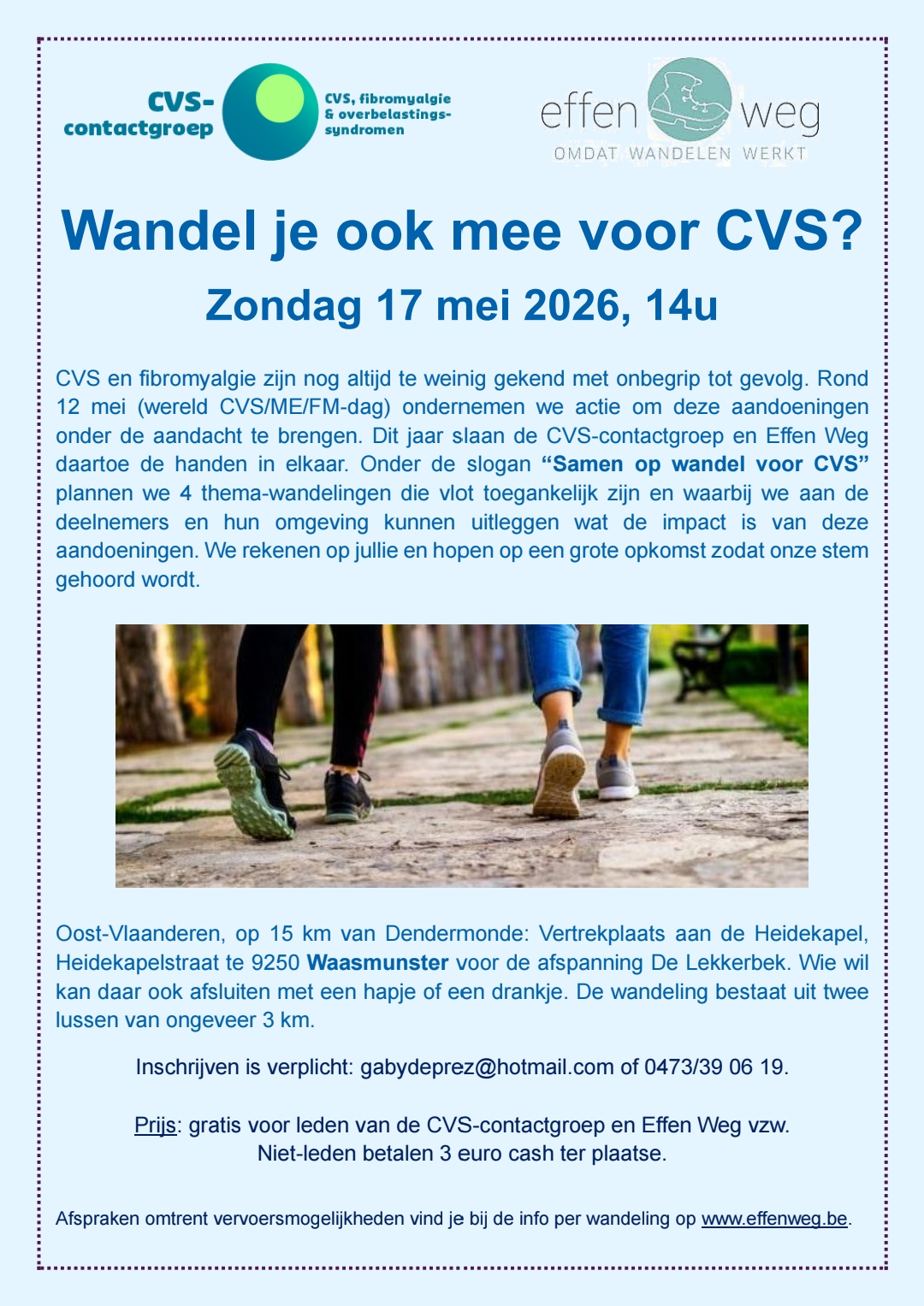 wandeling Waasmunster