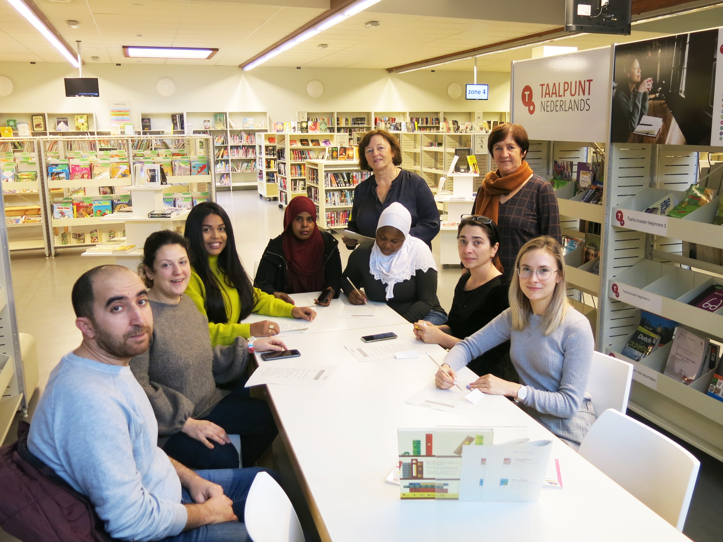 samenlezen in bib Geel