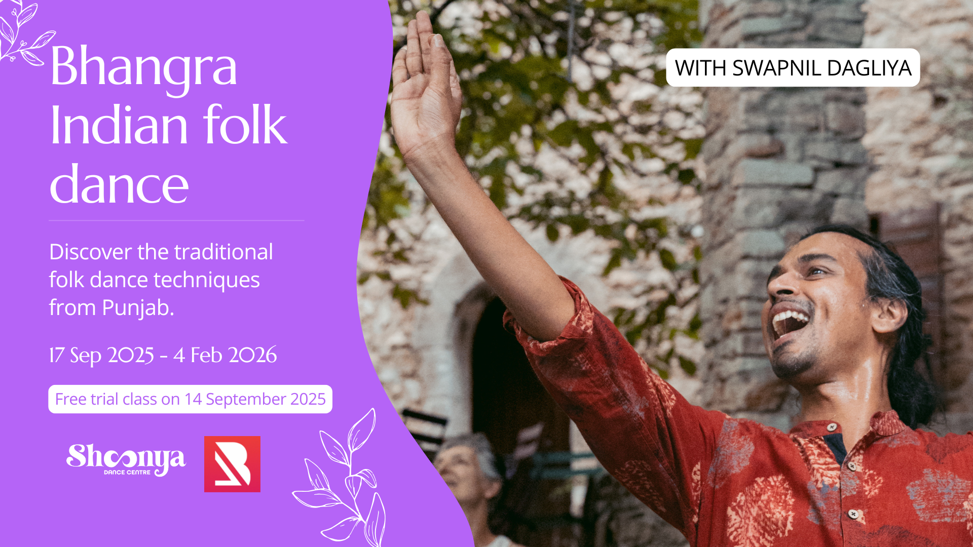 Bhangra Indian folk dance with Swapnil