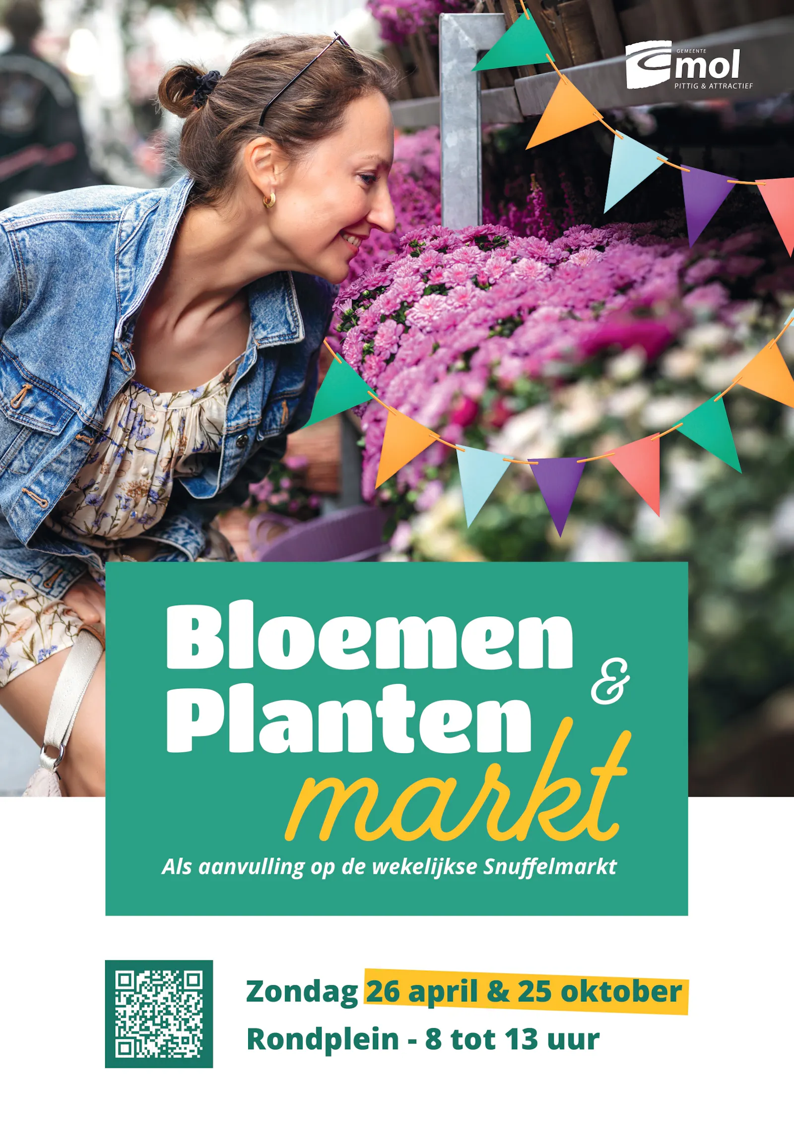 Bloemen- en plantenmarkt