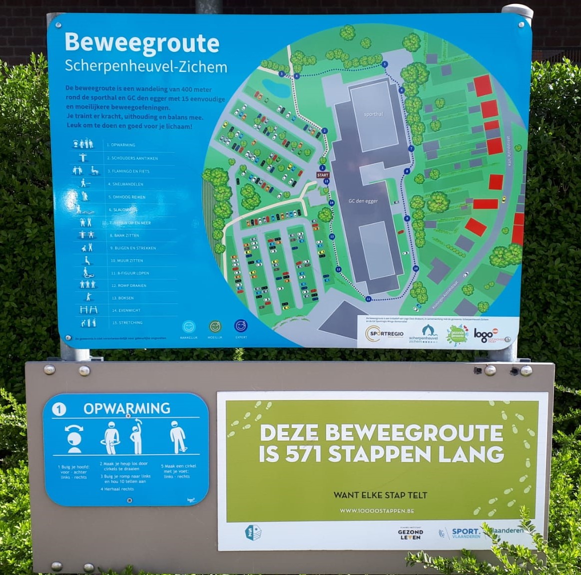 beweegroute Eggersite