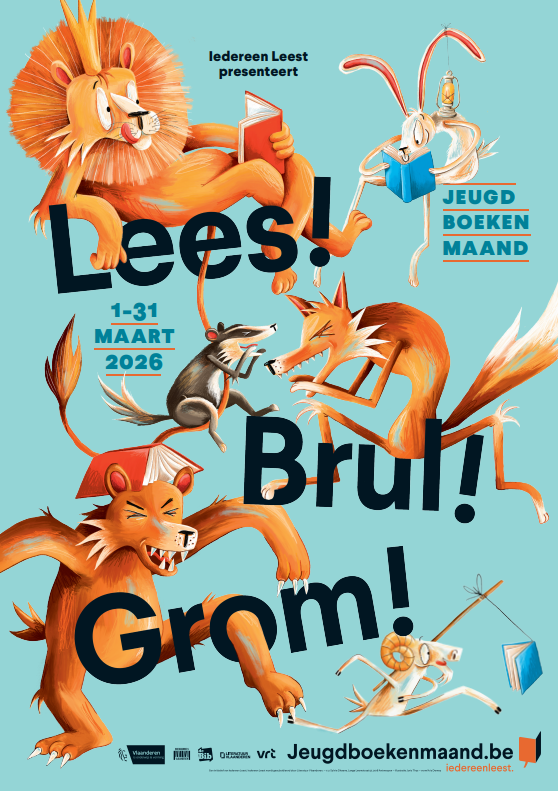Affiche Jeugdboekenmaand 2026