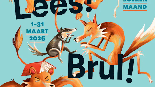 Affiche Jeugdboekenmaand 2026