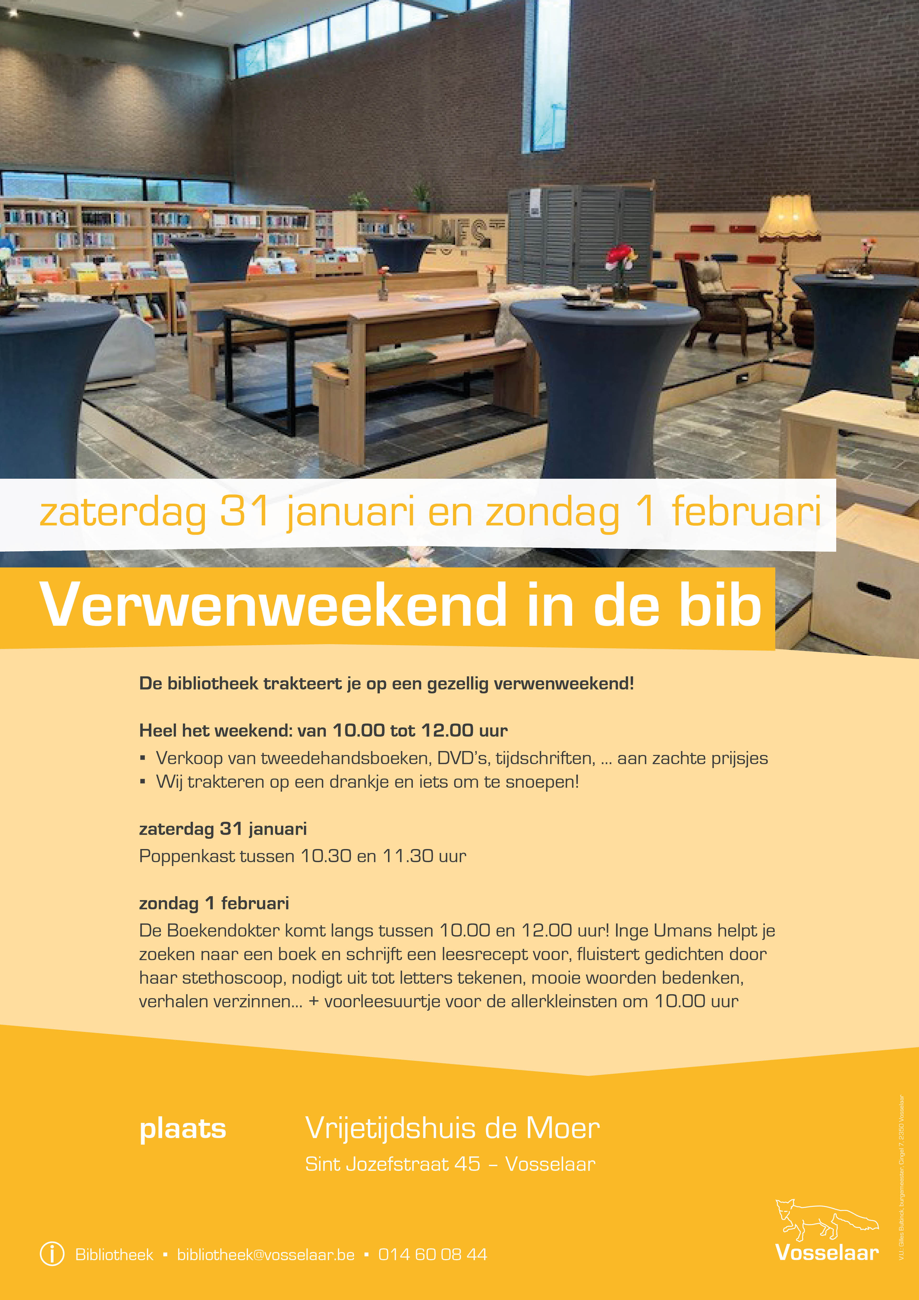 Verwenweekend in de bibliotheek