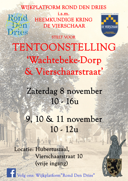 Flyer tentoontelling