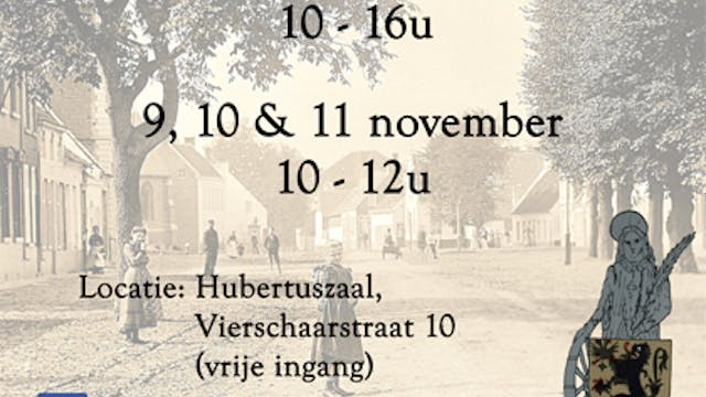 Flyer tentoontelling