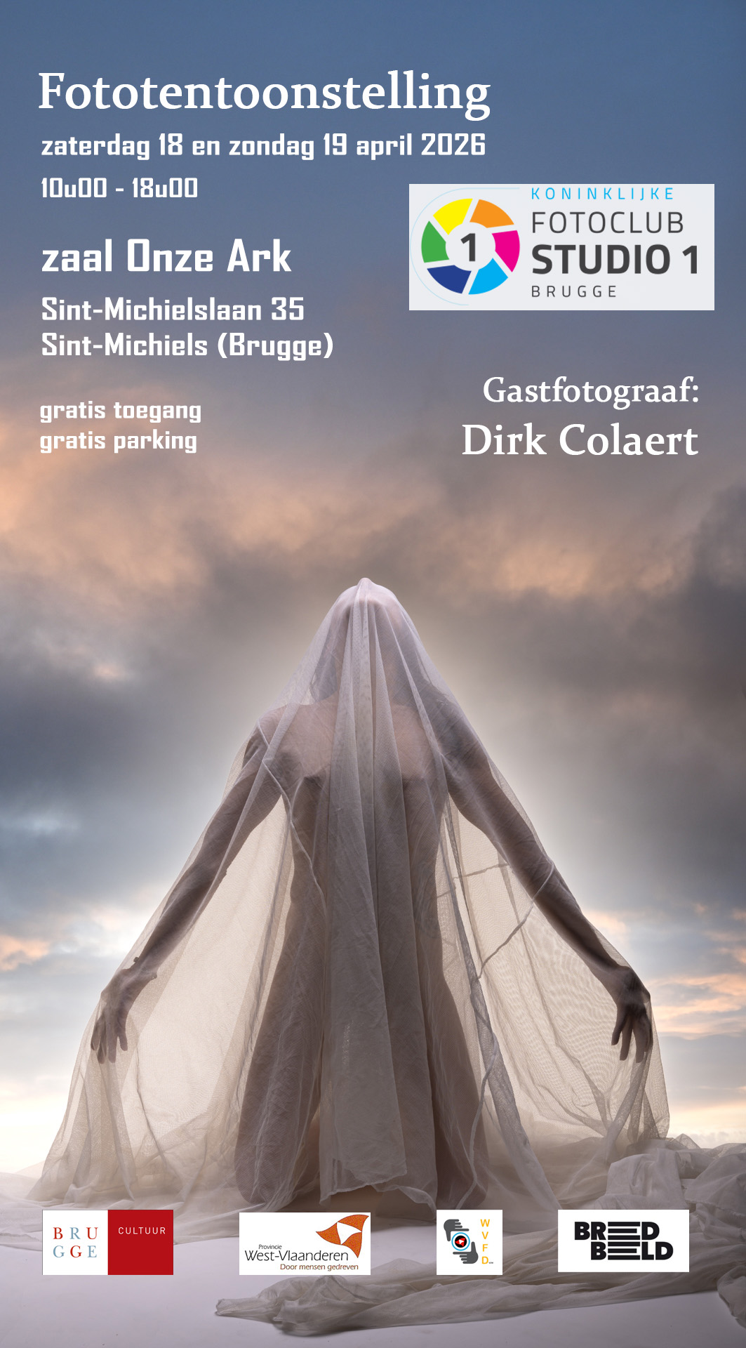 Expo fototentoonstelling. Studio 1 toont de werken van haar leden,   van het afgelopen werkjaar