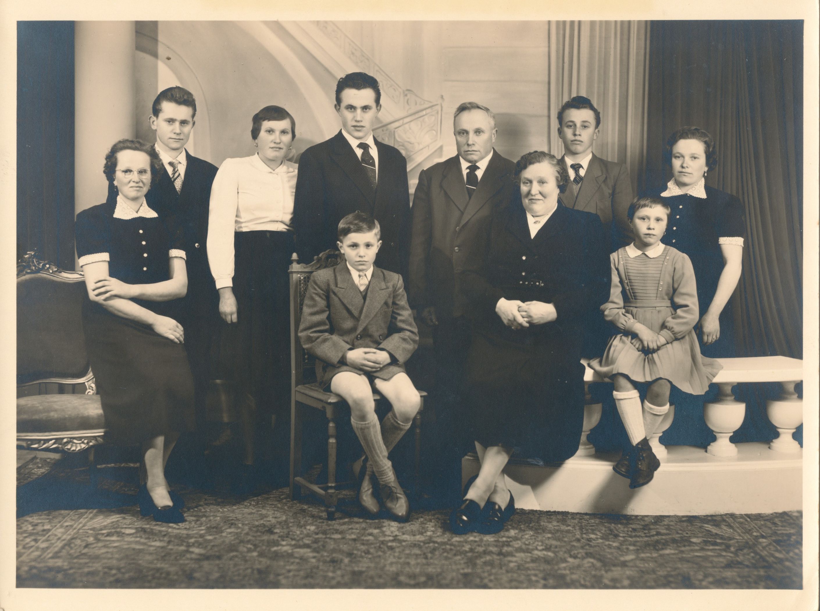 Hier een familiefoto van het gezin Jerome Brugghe - Denolf