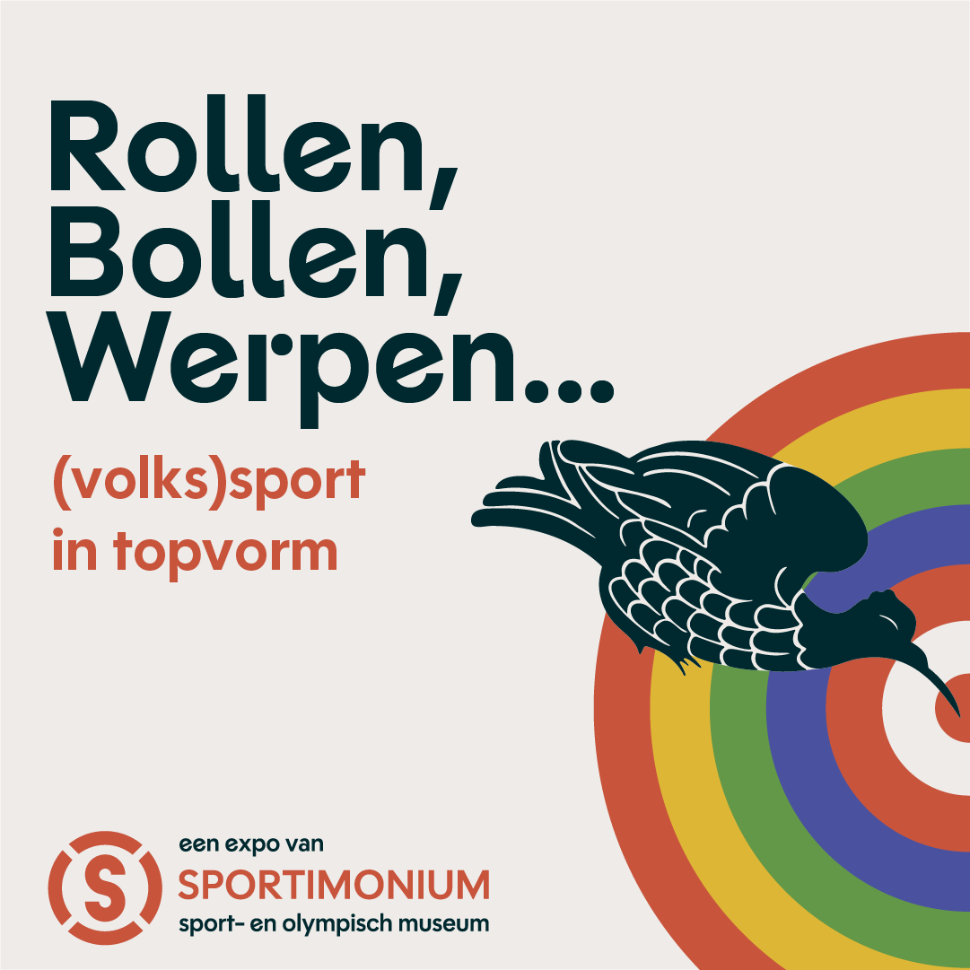Campagnebeeld expo Rollen, bollen, werpen...