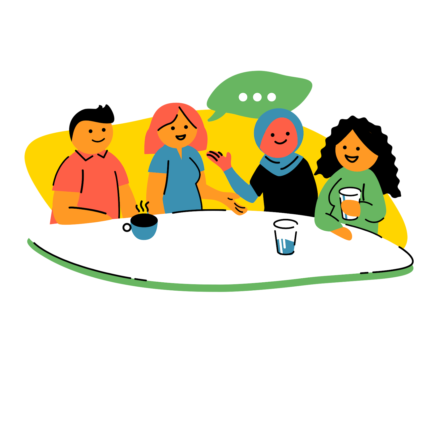 foto Nederlands praten met ouders