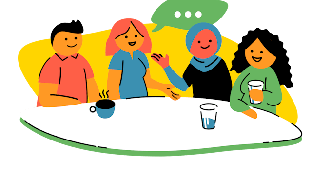 foto Nederlands praten met ouders