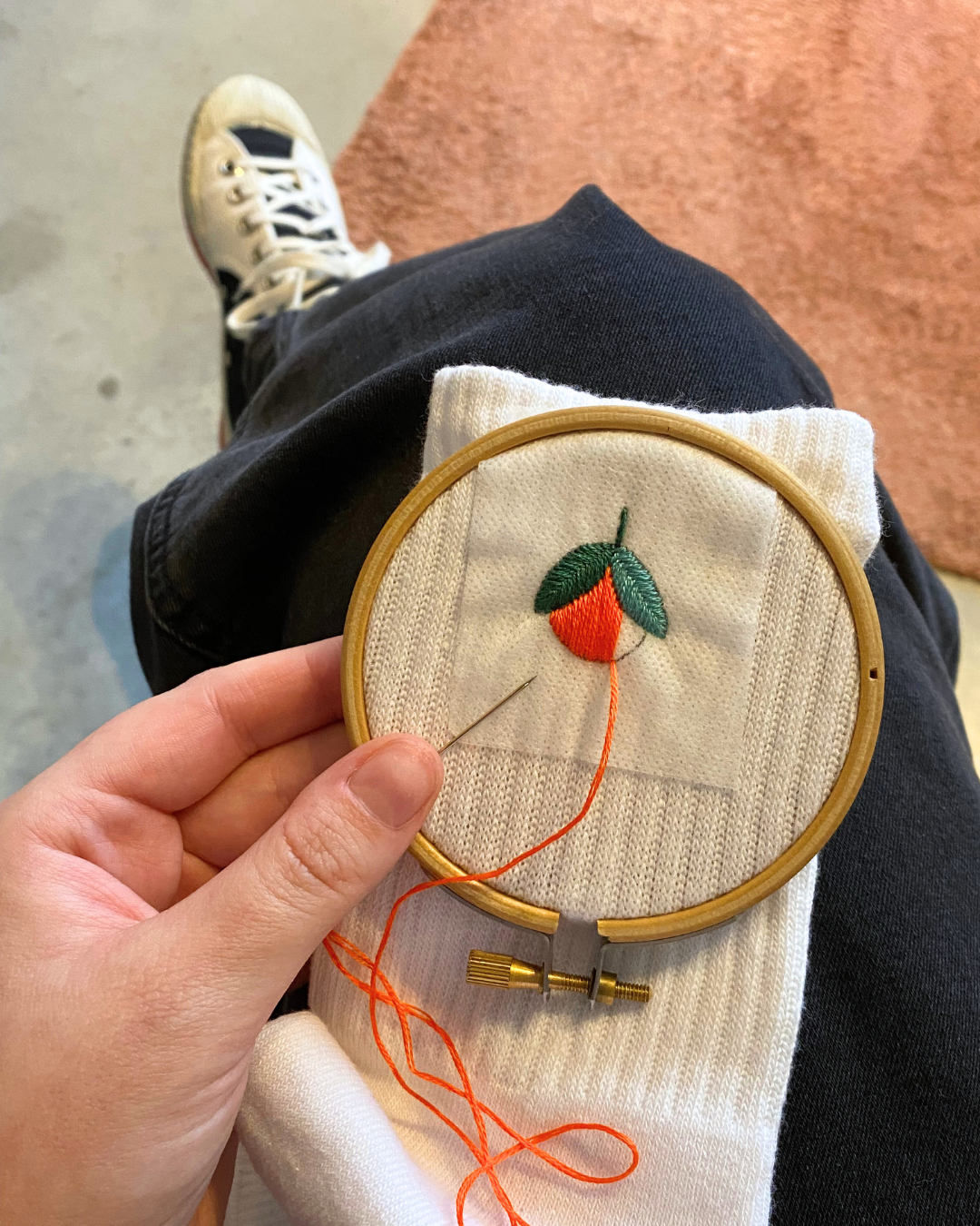 workshop sokken borduren