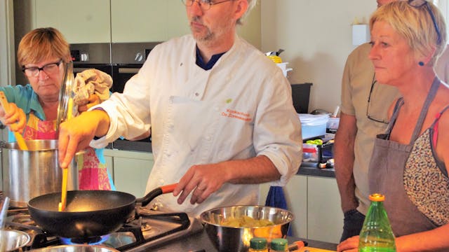 Aan het werk tijdens de opleiding