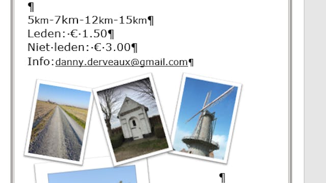 Lentewandeling Bavostappers