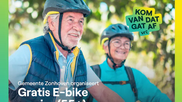 E-bike kom van dat gat af