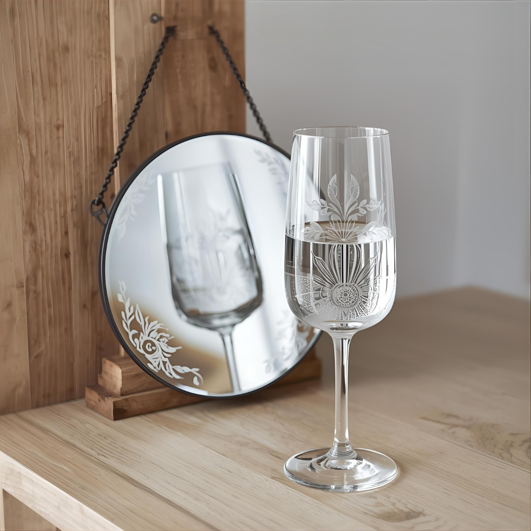 Afbeelding voor evenement Glas etsen met de snijplotter