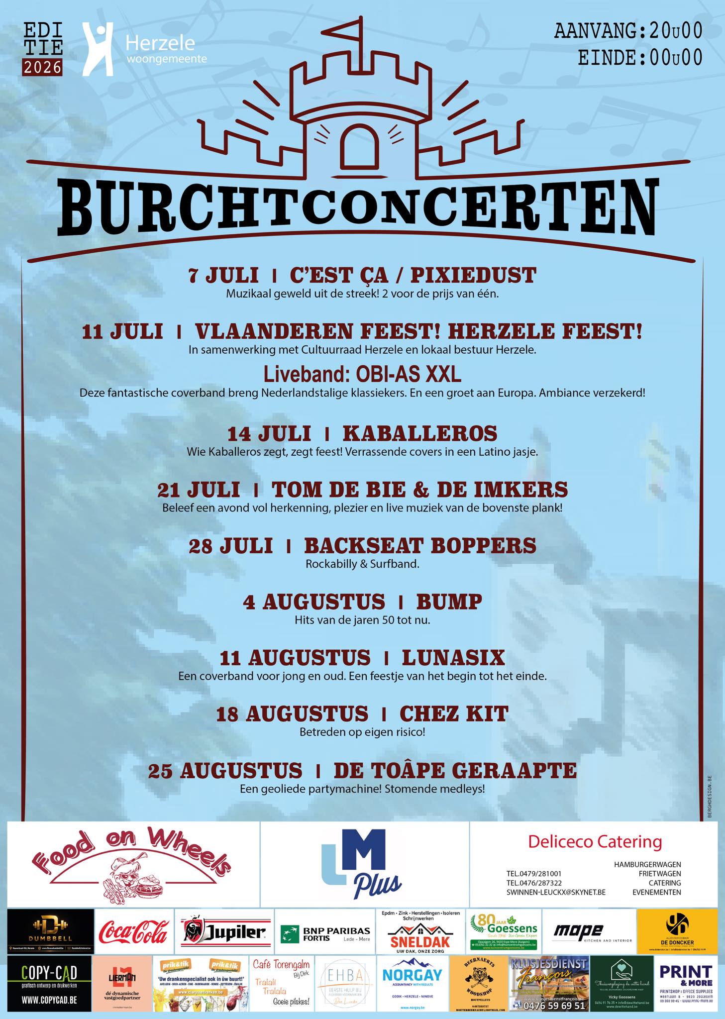 Burchtconcerten 2026