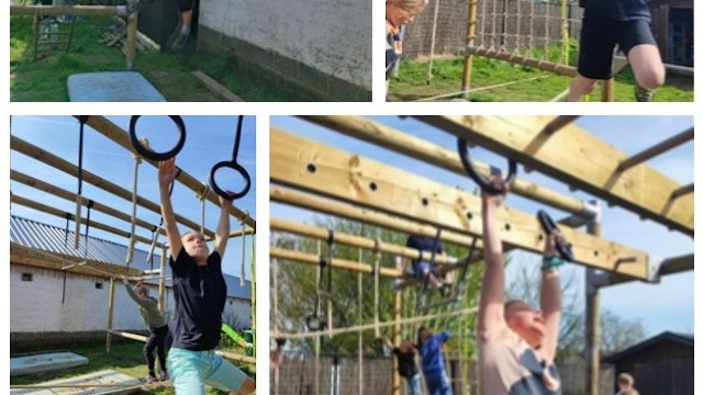 Ninja warrior - obstacle run - OCR