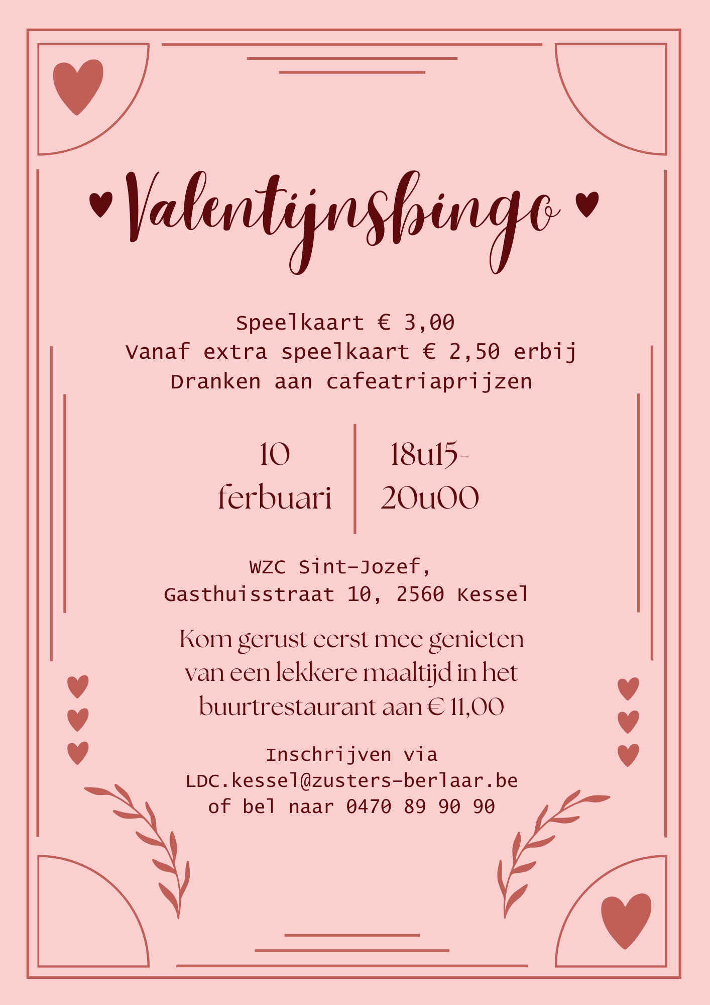 Valentijnsbingo