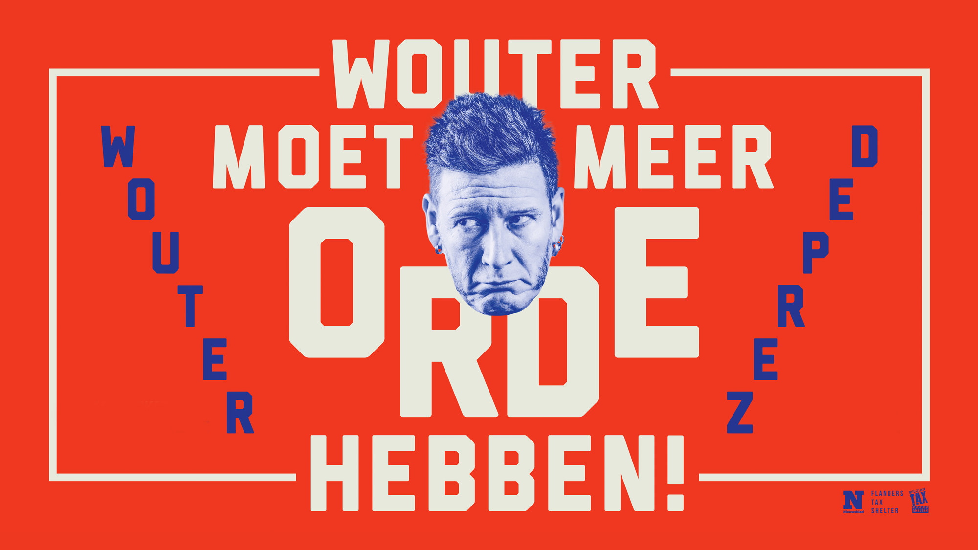 Wouter moet meer orde hebben!