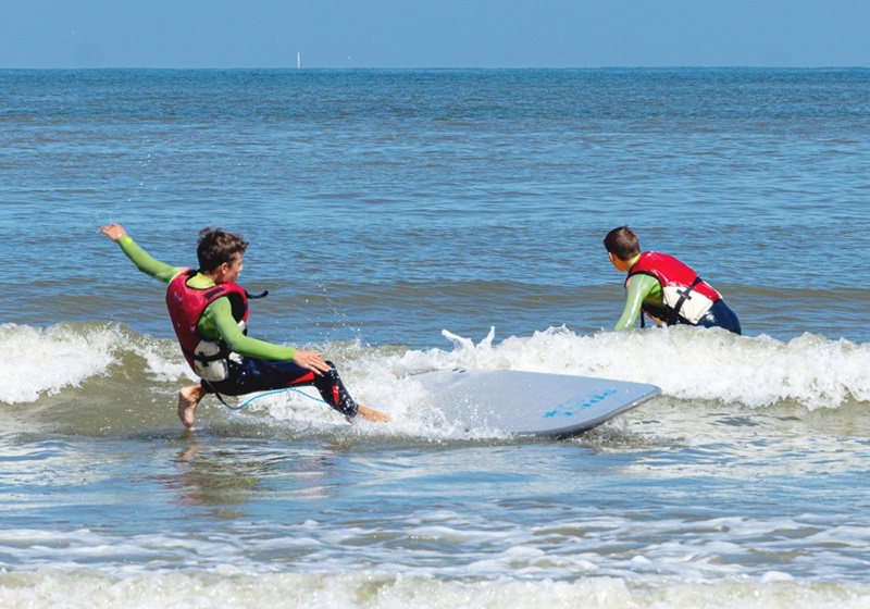 Avonturensportdag aan zee