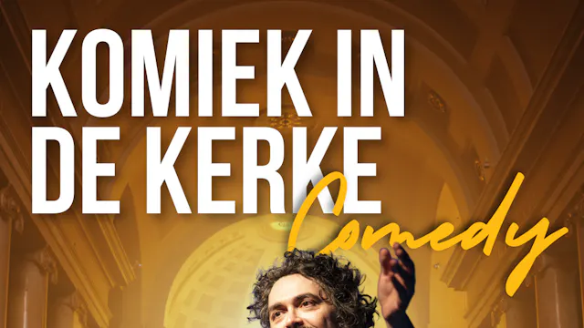 Affiche Komiek in de kerke