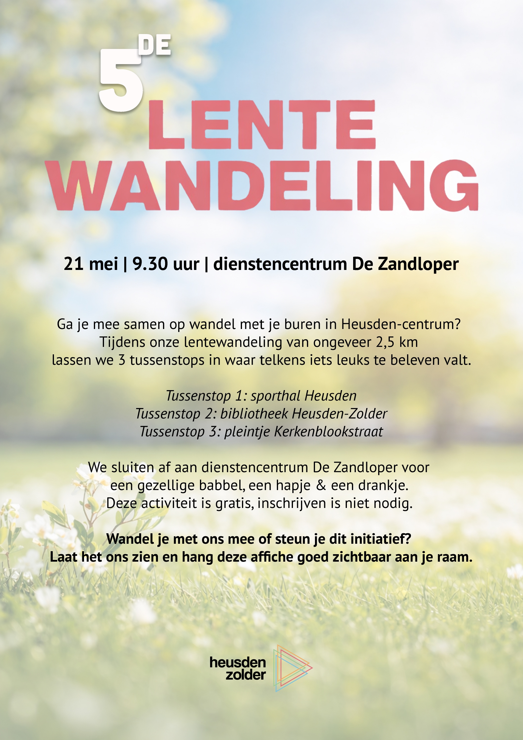 Lentewandeling