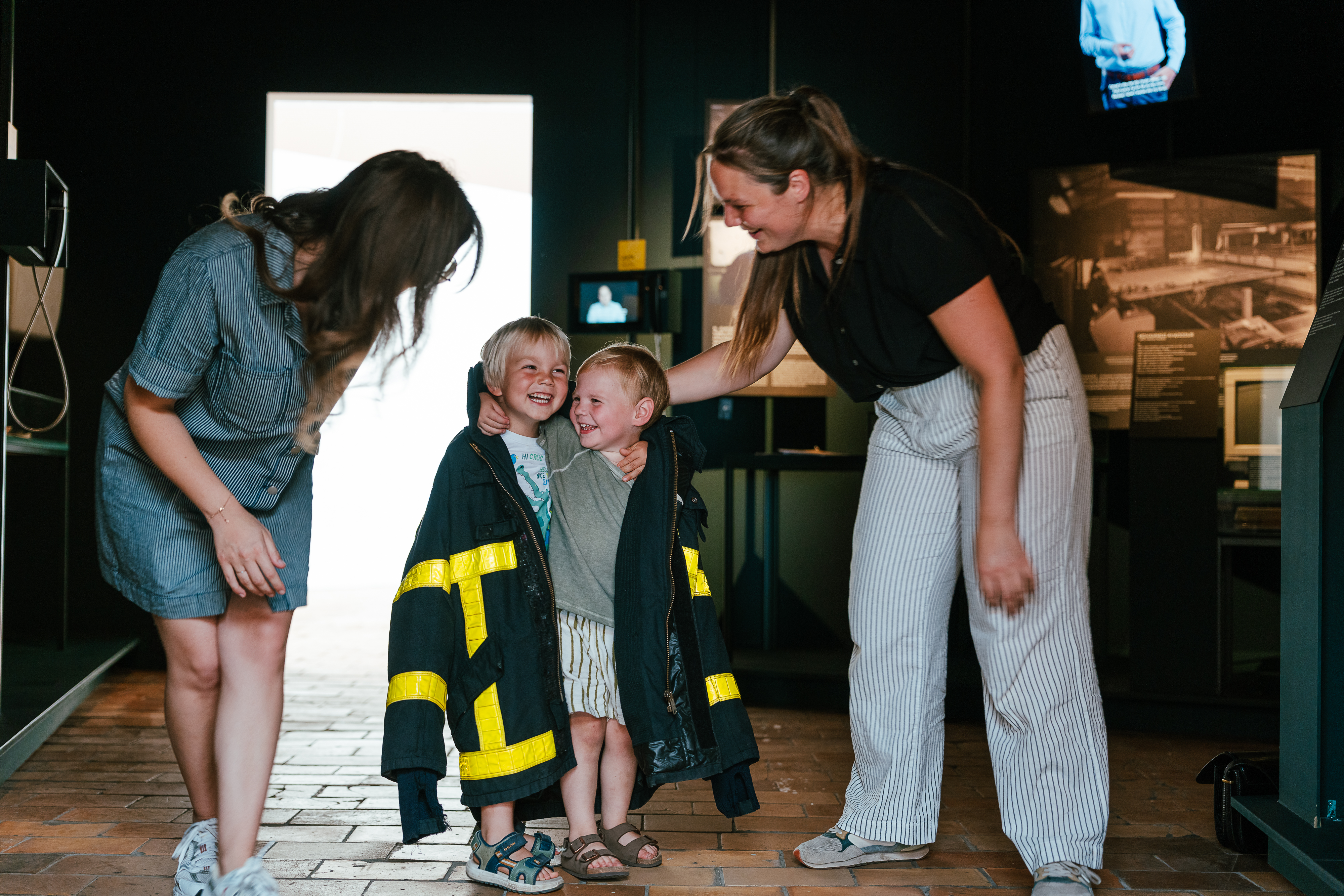 Schatten van Vlieg in het Industriemuseum