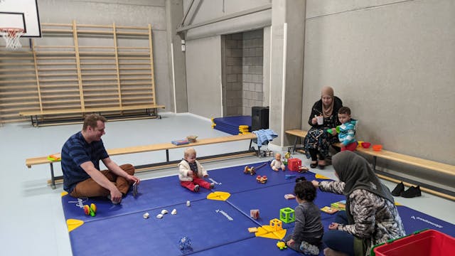 Samen spelen in de turnzaal