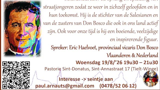 Don Bosco, oog voor de jeugd