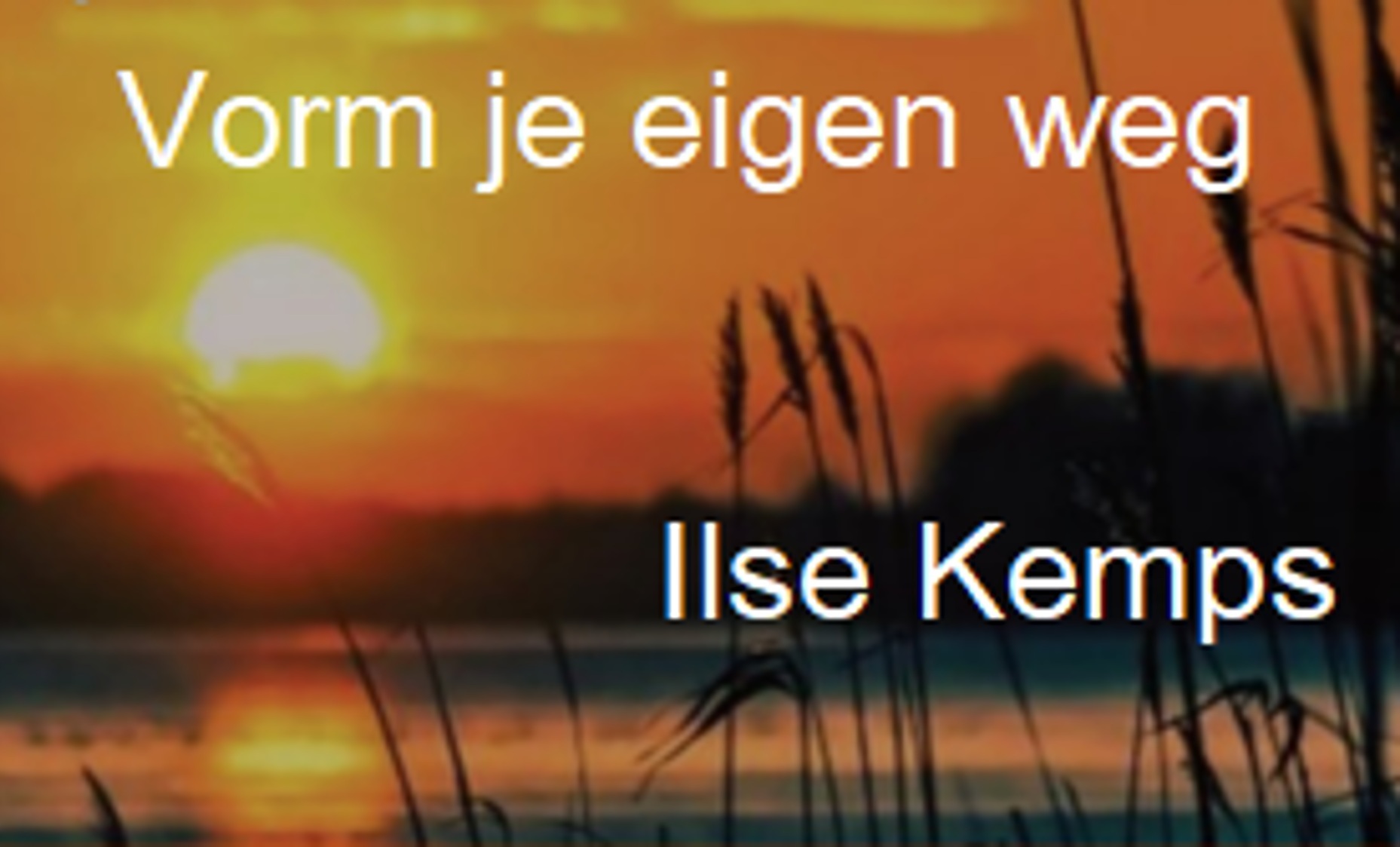 Vorm je eigen weg