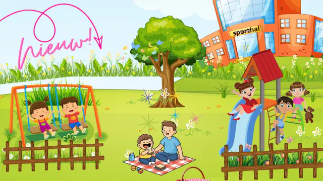 Affiche Buitenspeeldag