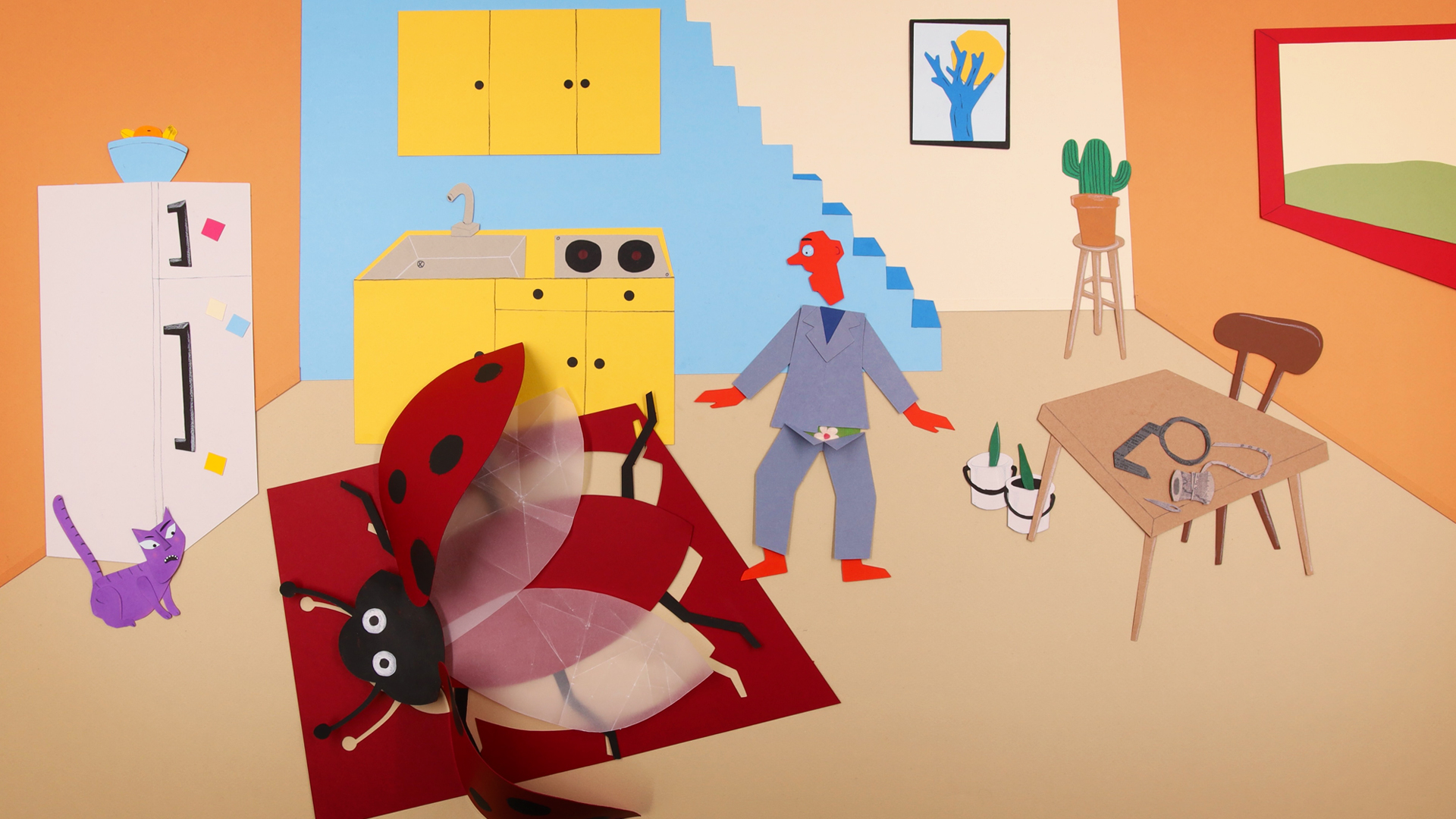 Meneer Papier ziet het groots